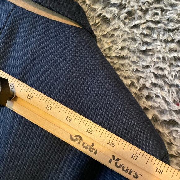 Men’s. Sport Smart Sfera Bleu Blazer With elbow Patches Slim Fit Size 42 - Picture 10 of 12